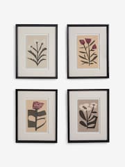 Set of 4 Neutral Artist Collection Chloe Watts Framed Wall Arts - Image 4 of 5
