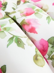 Ecru White Sleeveless Floral Party Dress (3mths-7yrs) - Image 4 of 4