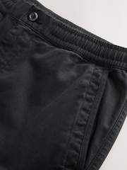 Black Stretch Utility Cargo Trousers - Image 9 of 11