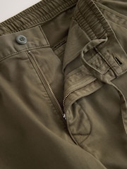 Khaki Green Stretch Utility Cargo Trousers - Image 2 of 5