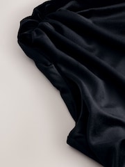 Black Drape Velvet Sleeveless Top - Image 8 of 9