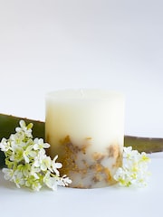 Lower Lodge Candles Oak Hills Cashmere Botanical 1 Wick Candle - Image 3 of 3