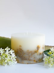Lower Lodge Candles Oak Hills Cashmere Botanical 3 Wick Candle - Image 3 of 3