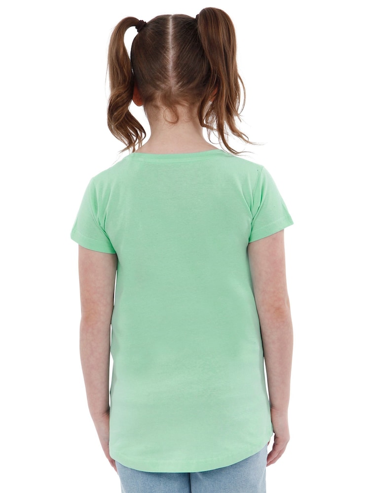 Character Green Minecraft Panda Gaming 100% Cotton T-Shirt - Image 2 of 5 Character Green Minecraft Panda Gaming 100% Cotton T-Shirt - Image 2 of 5