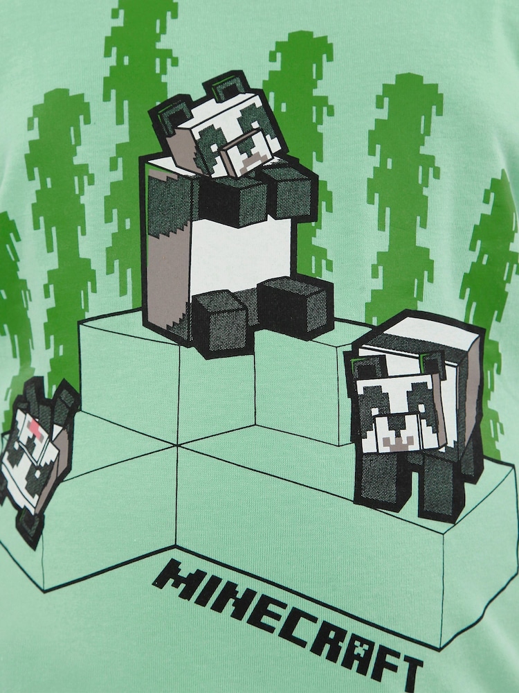 Character Minecraft Panda Gaming 100% Cotton T-Shirt - صورة 5 من 5