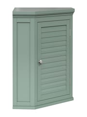 Teamson Home Sage Green Glancy One Shutter Door Removable Wooden Corner Cabinet - Image 5 of 6