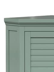 Teamson Home Sage Green Glancy One Shutter Door Removable Wooden Corner Cabinet - Image 6 of 6