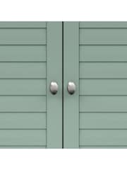 Teamson Home Sage Green Glancy Two Shutter Doors Removable Wooden Wall Cabinet - Image 6 of 6