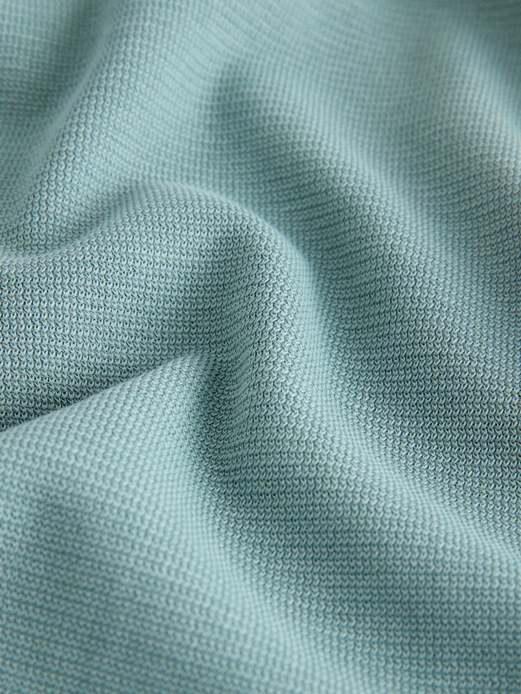 Green Sage Long Sleeve Mock Crew Neck T-Shirt - Image 7 of 7