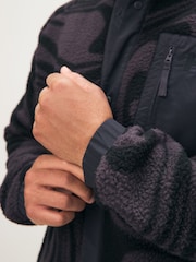 Helly Hansen Purple Panorama Pile Snap Fleece - Image 7 of 7