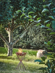 Ivyline Black Garden Metal Dakota Fire Pit - Image 1 of 4