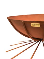 Ivyline Rust Garden Metal Dakota Fire Pit - Image 4 of 4