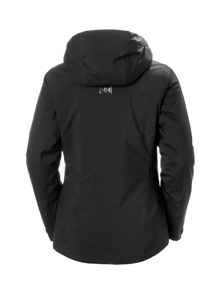 Helly Hansen Womens Snowplay Black Jacket - Image 2 of 2 Helly Hansen Womens Snowplay Black Jacket - Image 2 of 2