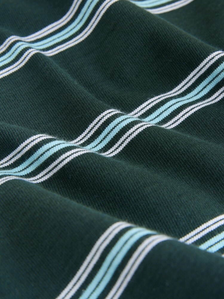 Blue/Green Long Sleeve Stripe T-Shirt - Image 3 of 3