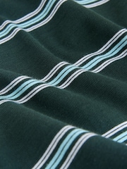 Blue/Green Long Sleeve Stripe T-Shirt - Image 8 of 8