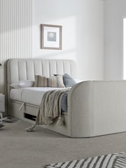Time 4 Sleep Shell Aspen Side Lift Ottoman Storage TV Bed - Image 4 of 6