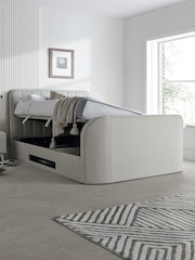 Time 4 Sleep Shell Aspen Side Lift Ottoman Storage TV Bed - Image 6 of 6