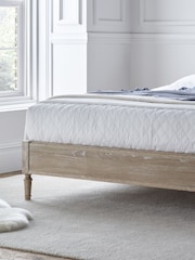 Time 4 Sleep Oak Lille Oak Upholstered Bed - Image 3 of 4
