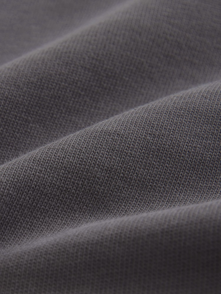 Slate Grey / Neutral Marl / Khaki Green Relaxed Fit Long Sleeve Heavyweight 100% Cotton T-Shirts 3 Pack - Image 6 of 6 Slate Grey / Neutral Marl / Khaki Green Relaxed Fit Long Sleeve Heavyweight 100% Cotton T-Shirts 3 Pack - Image 6 of 6