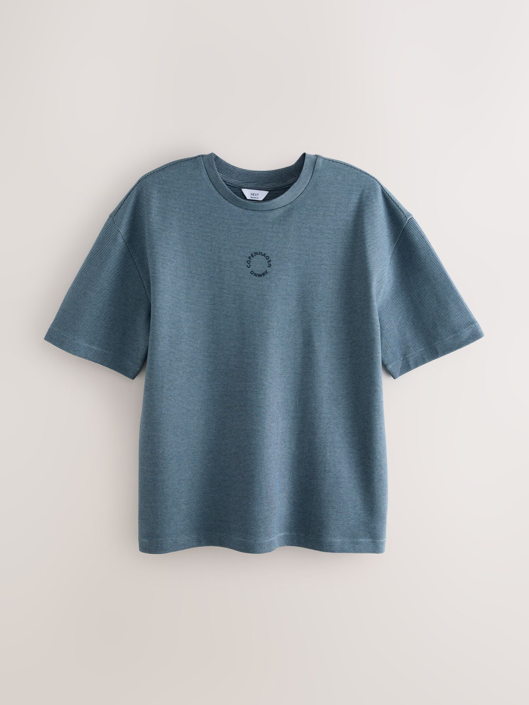 Buy Stone / Burgundy Red / Blue Smart Soft Touch Heavyweight T