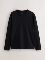 Black/Blue/Green/Orange Long Sleeve T-Shirts 4 Pack - Image 6 of 10