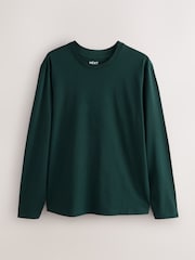 Black/Blue/Green/Orange Long Sleeve T-Shirts 4 Pack - Image 7 of 10