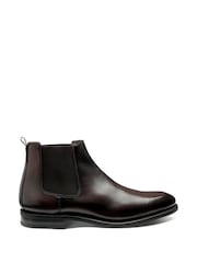Loake Dk Brown Handpainted Chelsea Boots - Image 1 of 3