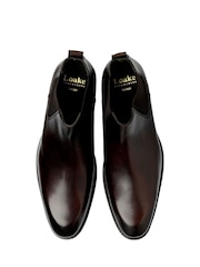 Loake Dk Brown Handpainted Chelsea Boots - Image 3 of 3