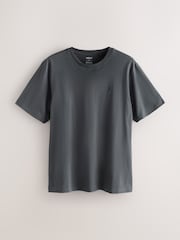 Azul marino/Negro/Blanco/Gris - Corte estándar - Pack de 4 camisetas - Imagen 4 de 7