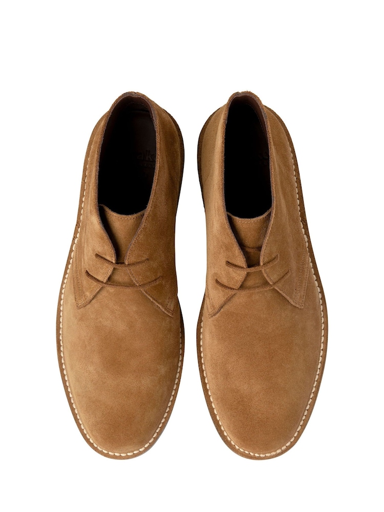 Loake Suede Desert Brown Boots - Image 3 of 3