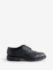Loake Waxy Plain Derby Black Shoes - Image 1 of 1