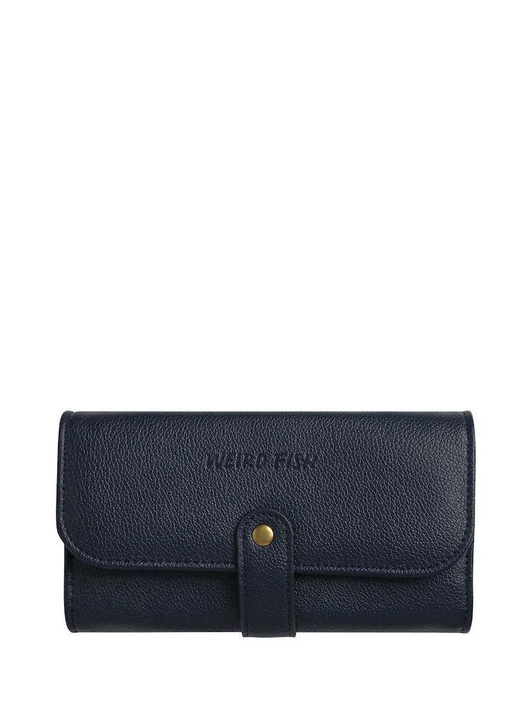Weird Fish Blue Almila Plain Purse - Image 1 of 3