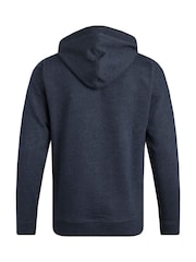 Weird Fish Navy Bryant Front Print Graphic Popover Hoodie - Image 6 of 6