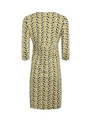 Weird Fish Light Green Starshine Printed 100% Cotton Jersey Dress - Image 7 of 7