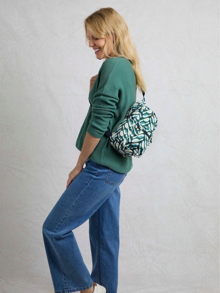 Weird Fish Green Hanni Printed Cross-Body Bag - Image 2 of 7