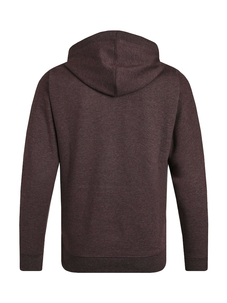 Weird Fish Brown Bryant Front Print Graphic Popover Hoodie - Image 6 of 6