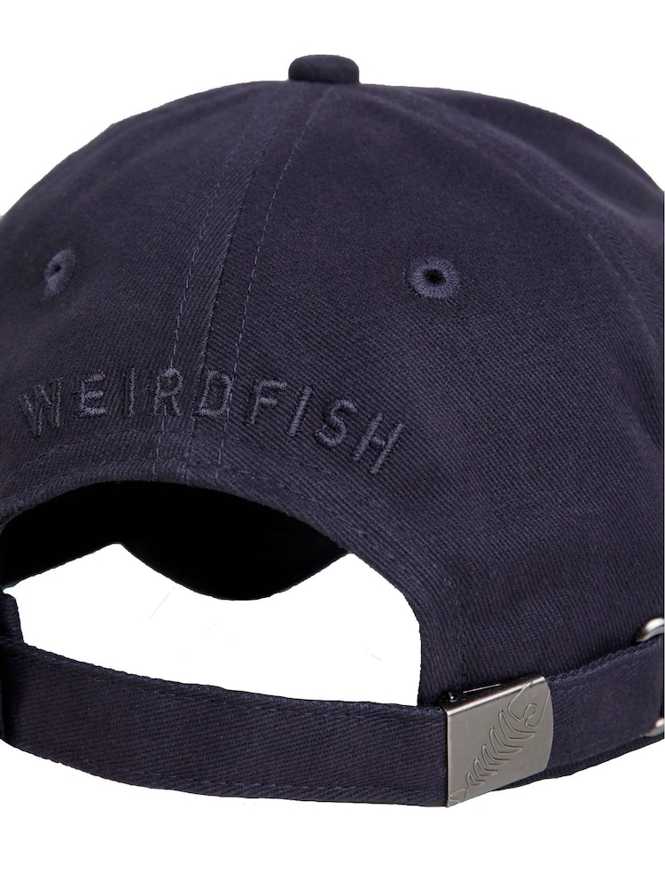 Weird Fish Bude Heavy Wash Twill 100% Cotton Cap - Imagen 2 de 5