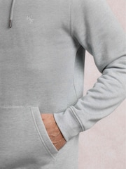 Weird Fish Grey Hugo Branded Premium Pop Over Hoodie - Image 5 of 7