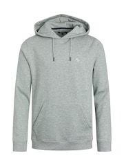 Weird Fish Grey Hugo Branded Premium Pop Over Hoodie - Image 6 of 7