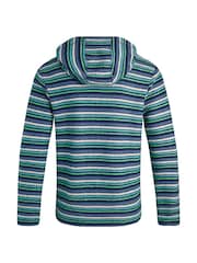 Weird Fish Moletom listrado Hooded Kierra Macaroni com gola alta e Payson Hoodie - Imagem 7 de 7