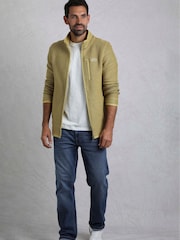Weird Fish Green Transom Full Zip Macaroni Jacket - Image 1 of 6
