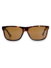 Коричневый - Weird Fish Charlton Sunglasses - Изображение 5 из 7