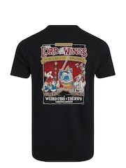 Weird Fish Black The Lord of The Wings Heritage Artist RSPB Collaboration 100% Cotton T-Shirt - Image 5 of 5