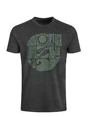 Weird Fish Summer Sector Graphic Print T-Shirt - Bild 6 von 7
