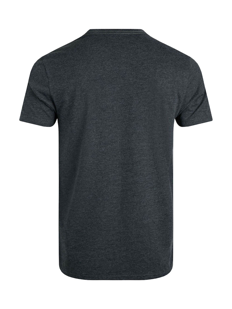 Weird Fish Black Summer Sector Graphic Print T-Shirt - Image 7 of 7 Weird Fish Black Summer Sector Graphic Print T-Shirt - Image 7 of 7