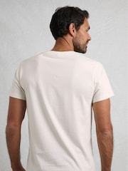 Weird Fish Hudson Short Sleeve Branded 100% Cotton T-Shirt - صورة 2 من 6