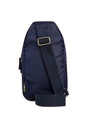 Weird Fish Blue Kathi Plain Cross-Body Bag - Image 2 of 8