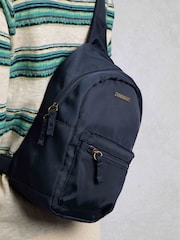 Weird Fish Blue Kathi Plain Cross-Body Bag - Image 7 of 8