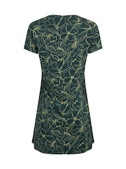 Lichtgroen - Weird Fish Sidra Printed Jersey Slub 100% Cotton Tunic - Image 6 of 6