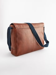 Tan Brown Messenger Bag - Image 6 of 10